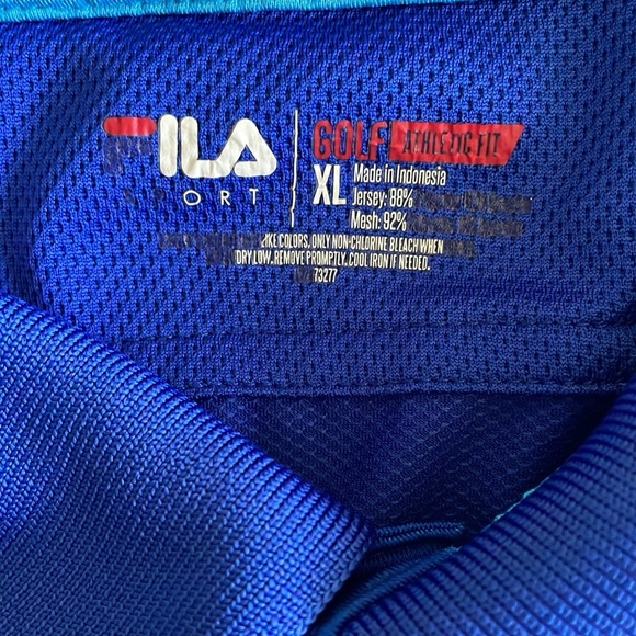 Fila Ombré Golf Polo Shirt - Picture 2 of 4